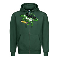 Sports Green teacher saurus Zipper Hoodie - MaliasSmallBusiness