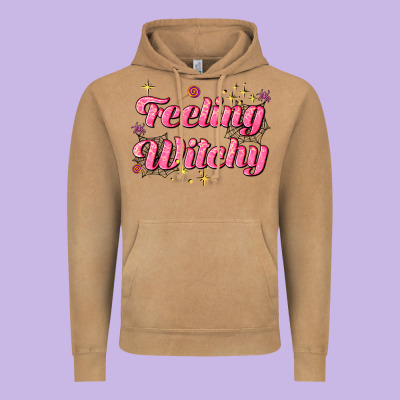 Feeling Witchy Vintage Hoodie Designed By Adodesignshop