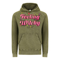 Vintage Olive feeling witchy Vintage Hoodie - AdoDesignShop