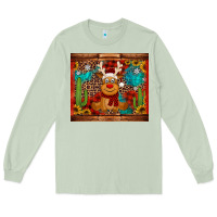 Matcha western christmas reindeer Long Sleeve Tee - Jasminsmagicworld