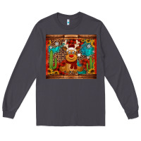 Smoke western christmas reindeer Long Sleeve Tee - Jasminsmagicworld
