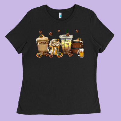 Ladies Tee beer coffee cups