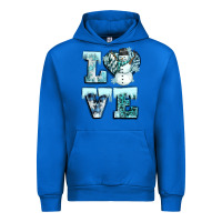 Cobalt love winter Urban Hoodie - CowGirlArtShop
