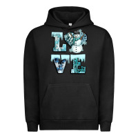 Pigment Black love winter Urban Hoodie - CowGirlArtShop