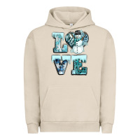 Pigment French Oak love winter Urban Hoodie - CowGirlArtShop