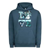 Pigment Midnight Navy love winter Urban Hoodie - CowGirlArtShop