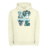 Pigment Pistachio love winter Urban Hoodie - CowGirlArtShop