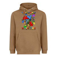 Toasted Coconut rawsomely different autism t rex Heavyweight Hoodie - Artiststas