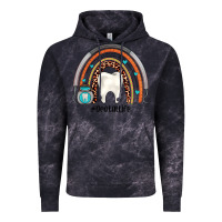 Cloud Black dentallife rainbow Vintage Hoodie - JahusDesignShop