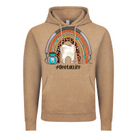 Vintage Coffee dentallife rainbow Vintage Hoodie - JahusDesignShop