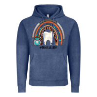 Vintage Denim dentallife rainbow Vintage Hoodie - JahusDesignShop