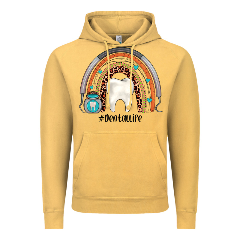 Dentallife Rainbow Vintage Hoodie by JahusDesignShop | Teevron