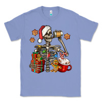 Colony Blue christmas skeleton coffee Classic Tee - Jasminsmagicworld