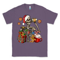 Lavender christmas skeleton coffee Classic Tee - Jasminsmagicworld