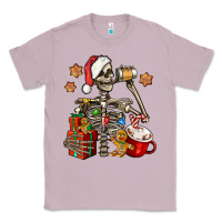 Lilac christmas skeleton coffee Classic Tee - Jasminsmagicworld