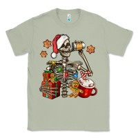 Matcha christmas skeleton coffee Classic Tee - Jasminsmagicworld