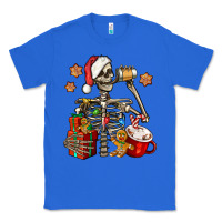 True Royal christmas skeleton coffee Classic Tee - Jasminsmagicworld