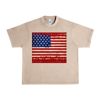 French Oak american flag tumbler Urban Heavy Tee - JahusDesignShop