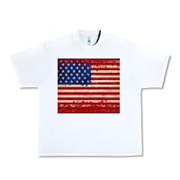 White american flag tumbler Urban Heavy Tee - JahusDesignShop