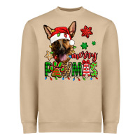 Mushroom merry pawmas christmas german shepherd Heavyweight Sweatshirt - Jasminsmagicworld