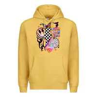 Antique Gold retro gymnastics Premium Hoodie - JahusDesignShop