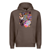 Coffee retro gymnastics Premium Hoodie - JahusDesignShop