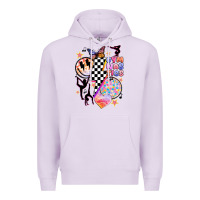 Lilac retro gymnastics Premium Hoodie - JahusDesignShop