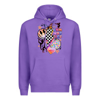 Purple retro gymnastics Premium Hoodie - JahusDesignShop