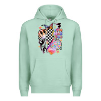 Seafoam retro gymnastics Premium Hoodie - JahusDesignShop