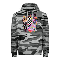 Slate Camo retro gymnastics Premium Hoodie - JahusDesignShop