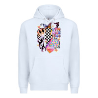 White retro gymnastics Premium Hoodie - JahusDesignShop