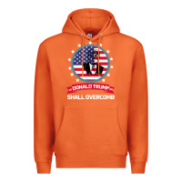 Carrot DONALD TRUMP 2016 WE SHALL OVERCOMB Premium Hoodie - Bettercallsaul