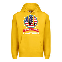 Lemon DONALD TRUMP 2016 WE SHALL OVERCOMB Premium Hoodie - Bettercallsaul