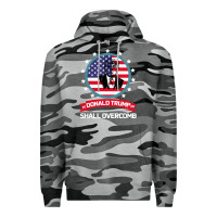 Slate Camo DONALD TRUMP 2016 WE SHALL OVERCOMB Premium Hoodie - Bettercallsaul