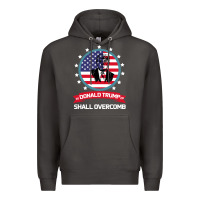 Smoke DONALD TRUMP 2016 WE SHALL OVERCOMB Premium Hoodie - Bettercallsaul