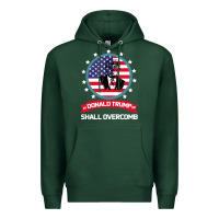 Sports Green DONALD TRUMP 2016 WE SHALL OVERCOMB Premium Hoodie - Bettercallsaul