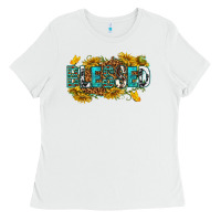 White blessed Ladies Tee - texasbilliewilder