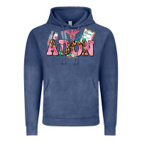 Vintage Denim adon nurse Vintage Hoodie - AdoDesignShop