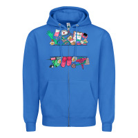 True Royal custom name nurse Zipper Hoodie - NancyCooperArtShop