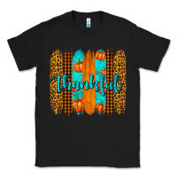 Black thankful brushstrokes Classic Tee - AdoDesignShop