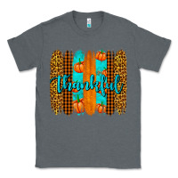 Charcoal Heather thankful brushstrokes Classic Tee - AdoDesignShop