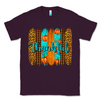 Plum thankful brushstrokes Classic Tee - AdoDesignShop