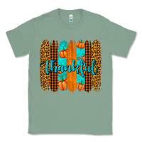Sage thankful brushstrokes Classic Tee - AdoDesignShop