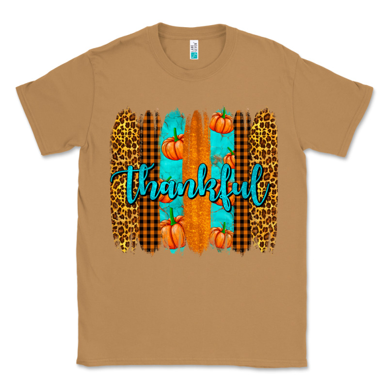 Thankful Brushstrokes Classic Tee by AdoDesignShop | Teevron