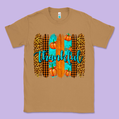 Thankful Brushstrokes Classic Tee Designed By Adodesignshop
