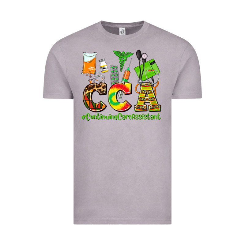 Cca  Countinuing Care Assistant Juneteenth Vintage Tee by AdoDesignShop | Teevron