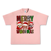 Salmon merry woofmas dogs Urban Heavy Tee - Jasminsmagicworld