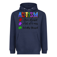 Navy i'm a hot mess always stressed and proudly autism Heavyweight Hoodie - Artiststas