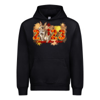 Black chinese new year 2023 rabbit year Urban Hoodie - CowGirlArtShop