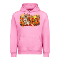 Fuchsia Pink chinese new year 2023 rabbit year Urban Hoodie - CowGirlArtShop